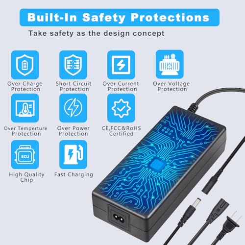 Universal 5|6V 2A Fast Charger for Electric Scooters
| 7-in-1 Plugs 5|6V 2A Fast Charging Solution for Electric Vehicle - Image 3