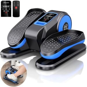 ANCHEER Elliptical Machine for Seniors, 12 Adjustable Speeds, Quiet & Portable, Electric Seated Pedal Exerciser | ANCHE