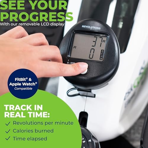 DeskCycle Ellipse Leg Exerciser Under Desk Elliptical Machine and Foot Pedal Exerciser Leg Exerciser While Sitting Compa