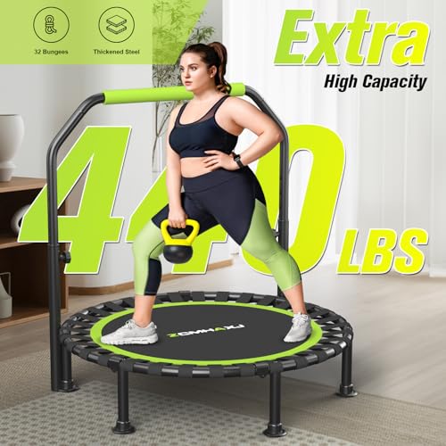 Global Recycled Standard Mini Foldable Trampoline for Adults and Kids
| 450lbs Capacity U-Shaped Adjustable Bar Foldabl - Image 2