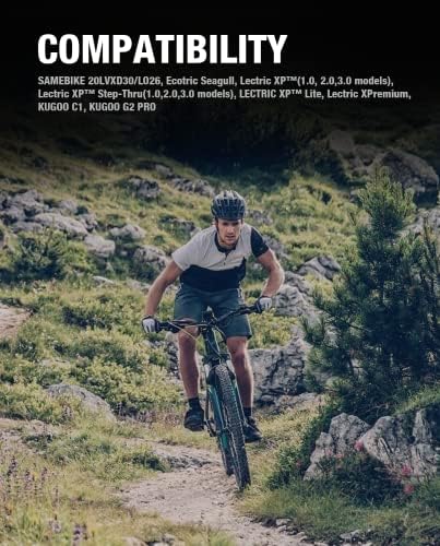 Lectric XP 1.0/|0/|0 5|6V 2A 48V Lithium Battery Charger DC 5.5-|5/|1mm Power Adapter for Lectric XP Premium E-Bike