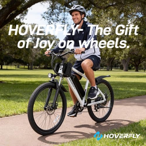 Hoverfly OUREA 26" Electric Bike for Adults, 750W Peak Motor, Shock Absorber Commuter Ebike Hoverfly OUREA 26" Electri