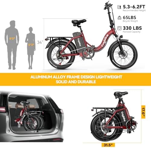 48V 20AH Removable Battery Electric Bike for Adults
| 30+MPH Max Speed Electric Bike
| 80 Miles Max Range Electric Bike - Image 30