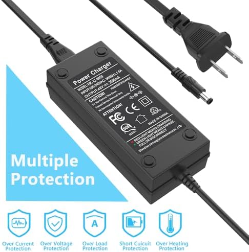 2A 42V 6 in 1 Plug Scooter Charger for 36V Lithium Battery Devices 2A 42V 6 in 1 Plug Charger for Electric Scooters 2A 4