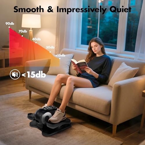 Under Desk Elliptical Machine for Seniors as Seen on TV with Remote Control
Under Desk Elliptical Leg Exerciser for Se - Image 4