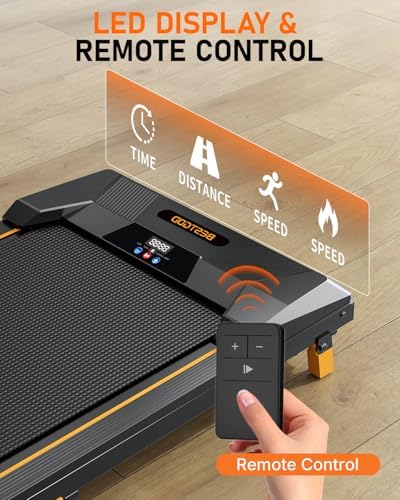 BestGod Incline Under Desk Treadmill - Portable, |5HP, 330lbs Capacity, Perfect for Home and Office Use, Compact Design - Image 23