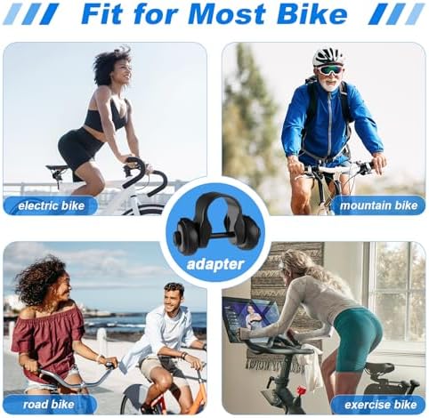 Xmifer Comfortable Bike Seat - Waterproof Leather with Memory Foam - Universal Replacement Bicycle Saddle - Men/Women -