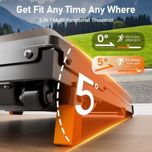 BestGod Incline Under Desk Treadmill - Portable, |5HP, 330lbs Capacity, Perfect for Home and Office Use, Compact Design - Image 20