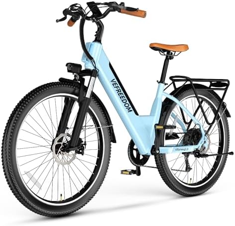 1000W/1500W Peak Electric Bike for Adults, Up to 80 Miles Range, UL Certified Ebike
| Removable Battery, 26/24'' UL Cer - Image 12