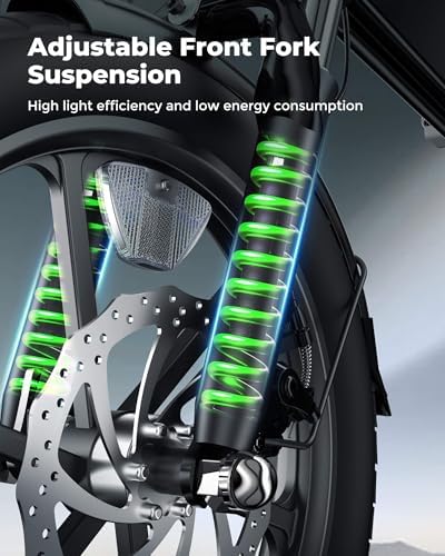 Isinwheel 500W Electric Bike for Adults 280.8Wh Battery Smart Uphill Folding Ebike 14"/16" Adults Teens