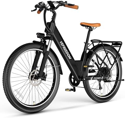 1000W/1500W Peak Electric Bike for Adults, Up to 80 Miles Range, UL Certified Ebike
| Removable Battery, 26/24'' UL Cer - Image 49