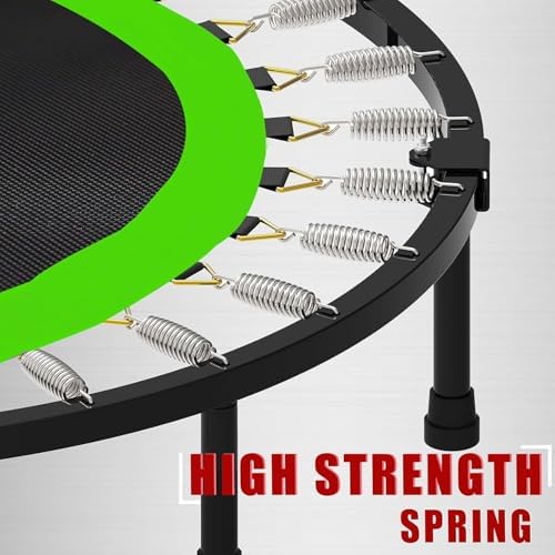 Kanchimi 48" Folding Mini Fitness Trampoline for Home Workout, Max Load 330lbs Kanchimi 40" Folding Mini Rebounder Tra