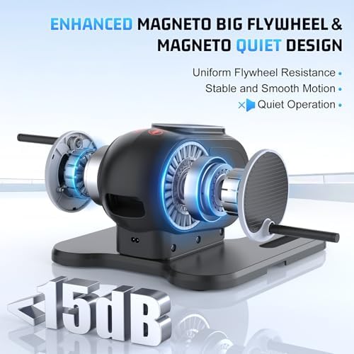 ANCHEER 24-in-1 Under Desk Elliptical Machine for Home Office Workers | ANCHEER Quiet Compact Elliptical Leg Exerciser