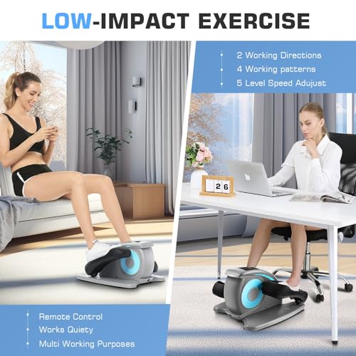 ANCHEER Electric Seated Elliptical Machine for Seniors with LCD Display
| Mini Portable Quiet ANCHEER Elliptical Machin - Image 3