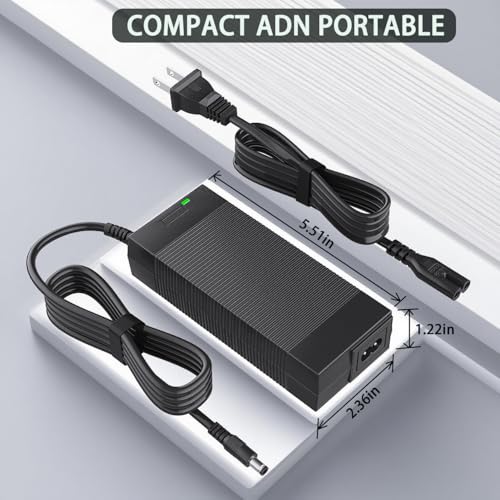 UL Certified 5|6V Ebike Charger for Lithium Battery, Perfect for 48V Ebikes
| UL Certified 5|6V Electric Bike Charger, - Image 6