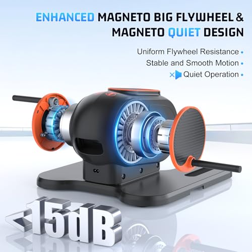 Anchee Under Desk Elliptical Machine for Home Office Workers with 24-in-1 Workout Functions - Image 3