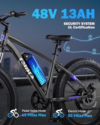 Qlife Racer Plus Adult Electric Bicycle - Peak 1200W Motor for Fast Speed Riders
| Qlife Racer Plus Electric Bike - Up - Image 3