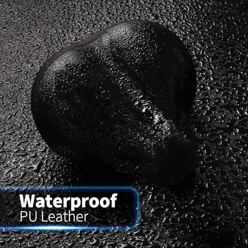 Xmifer Comfortable Bike Seat - Waterproof Leather with Memory Foam - Universal Replacement Bicycle Saddle - Men/Women -