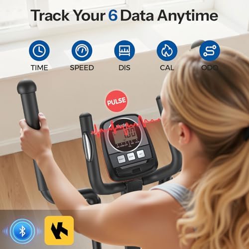 Niceday Hyper-Quiet Elliptical Machine for Home Exercise | Niceday 15.5IN & 20IN Stride Elliptical Trainer for Home | N