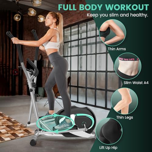 Dripex Hyper-Quiet Elliptical Machine for Home Workout
| Dripex Magnetic Elliptical Trainer with 8-Level Resistance at - Image 5