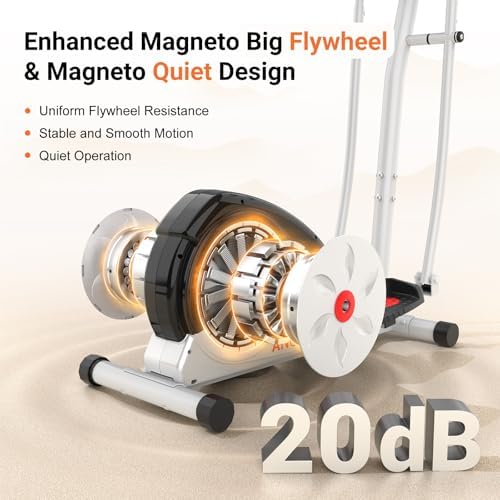 ANCHEER Elliptical Exercise Machine for Home Gym Enthusiasts | Ultra-Silent ANCHEER Elliptical Machine for Home Fitness