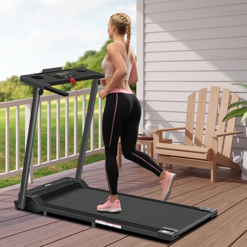AoraPulse Portable Foldable Treadmill for Home Exercise | AoraPulse Small Folding Treadmill for Home Office Fitness | A