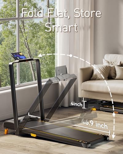 BestGod Incline Under Desk Treadmill - Portable, |5HP, 330lbs Capacity, Perfect for Home and Office Use, Compact Design - Image 14