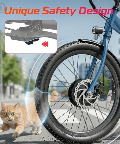 Anchee Electric Tricycle for Seniors, 24" 499Wh Ebike, 15.5MPH, Foldable, Removable Battery, 3 Wheel, LCD Display, Rear