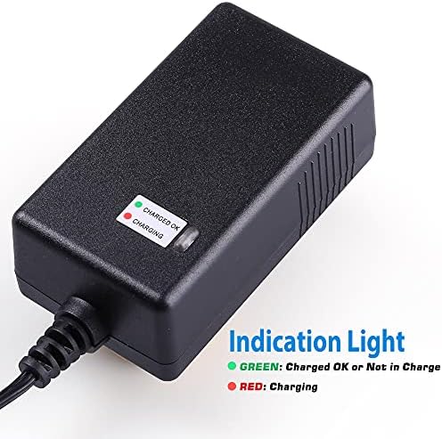 LotFancy 24V 1.5A Electric Scooter Charger for Razor | Replacement Battery Charger | Suitable for E100, E200, E300, E500