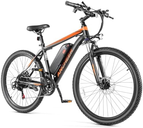 ANCHEER 26" Electric Mountain Bike for Adults with Peak 750W Motor | ANCHEER 26" Electric Bike for Adults Commuter with
