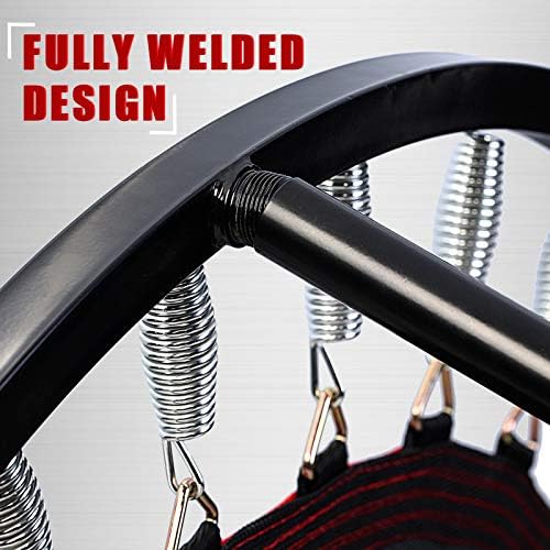 Kanchimi 48" Folding Mini Fitness Trampoline for Home Workout, Max Load 330lbs Kanchimi 40" Folding Mini Rebounder Tra