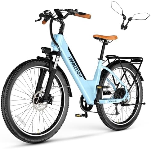 1000W/1500W Peak Electric Bike for Adults, Up to 80 Miles Range, UL Certified Ebike
| Removable Battery, 26/24'' UL Cer - Image 38