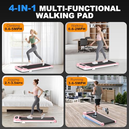 Walking Pad Treadmill with 8% Incline for Home Office and Workouts
| 3 in 1 Folding Walking Pad Treadmill with 320 LBS - Image 5
