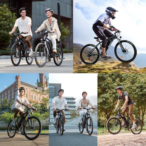 Isinwheel 500W Electric Bike for Adults 280.8Wh Battery Smart Uphill Folding Ebike 14"/16" Adults Teens