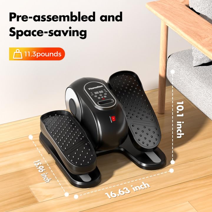 Under Desk Elliptical Machine for Seniors as Seen on TV with Remote Control
Under Desk Elliptical Leg Exerciser for Se - Image 7