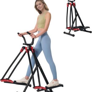 Space Walker Exercise Machine - Air Walker Elliptical Trainer for Home Use
