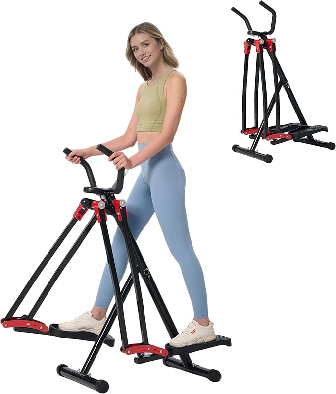 Space Walker Exercise Machine - Air Walker Elliptical Trainer for Home Use
