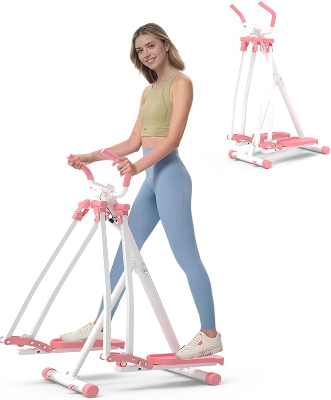 Space Walker Exercise Machine - Air Walker Elliptical Trainer for Home Use