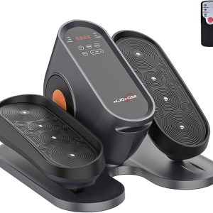 Under Desk Elliptical Machine, Electric Elliptical Leg Exerciser for Seniors with 12 Adjustable