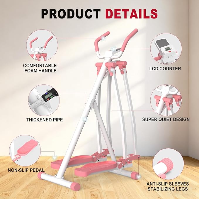 Space Walker Exercise Machine - Air Walker Elliptical Trainer for Home Use - Image 2