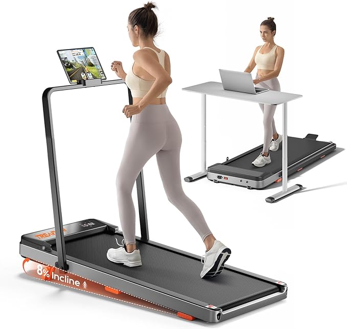 Walking Pad,Treadmill with Incline for Home Office