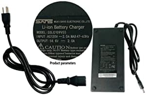 Syvrac 48-5|6V 2A Electric Bike Charger for Lithium Battery Users | Syvrac 48V Lithium Battery Charger for Electric Bi