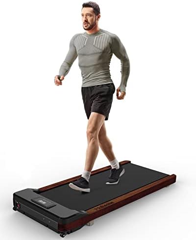 Maksone Under Desk Treadmill for Office Workers with Wooden Walking Pad and Remote Control | Maksone Expert Under Desk