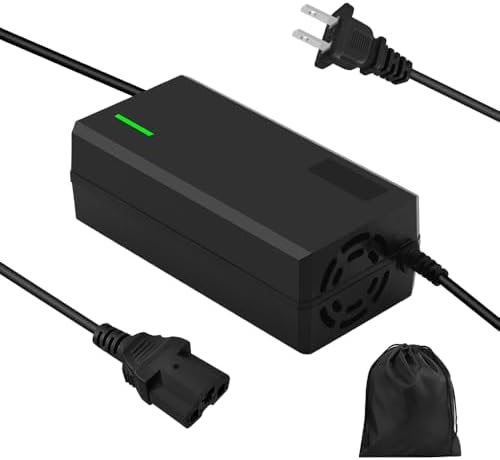 Super Fast Charger for 48V Lithium Battery No Adapter Needed | 5|6V 3A/5A Charger for 48V Lithium Battery with Cooling
