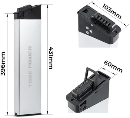 Yose Power 48V 11.6Ah Electric Bicycle Battery for Lectric XP 1.0/ XP |0/ XP |0/ XP Step-Thru Users Replacement (48V 11.