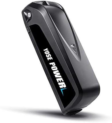 Yose 36V 13Ah 48V 13Ah Electric Bicycle Battery Down Tube Battery Safe Lock Led Indicator Light