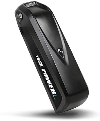 Yose 36V 13Ah 48V 13Ah Electric Bicycle Battery Down Tube Battery Safe Lock Led Indicator Light