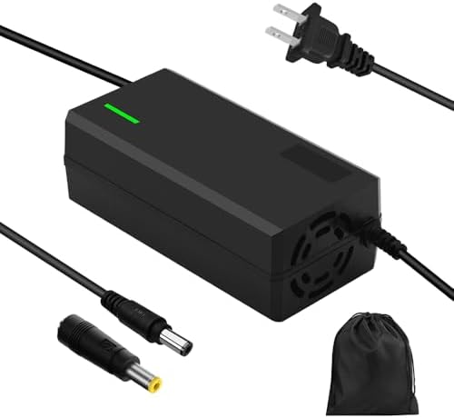 Super Fast Charger for 48V Lithium Battery No Adapter Needed | 5|6V 3A/5A Charger for 48V Lithium Battery with Cooling