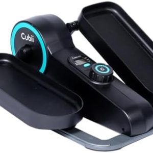 Cubii Move Portable Elliptical Bike for Desk - Seated Workout for Adults and Seniors - Adjustable Difficulty Levels