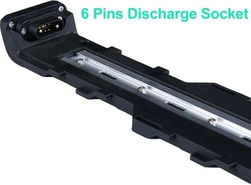 EXECYC UL Certificated 48V Lithium Ion Battery Pack for 48Volt Electric Bicycles Bafang Conversion Kit Front Wheel Use